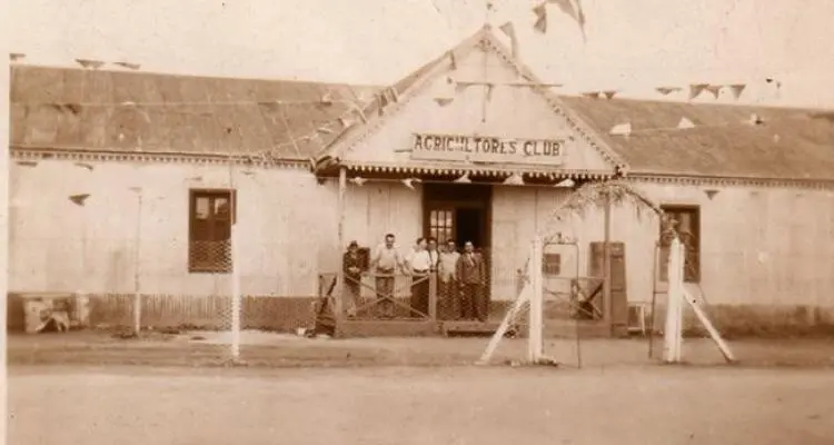 Fotografía histórica de Agricultores Club